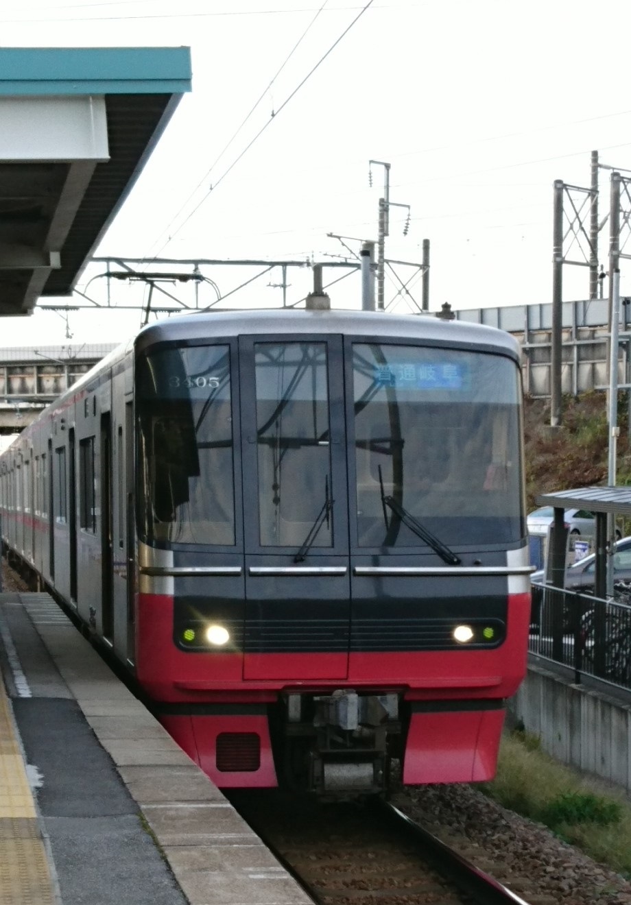 2016.10.31 あさ (1) 古井 - 岐阜いきふつう(3300系)920-1320