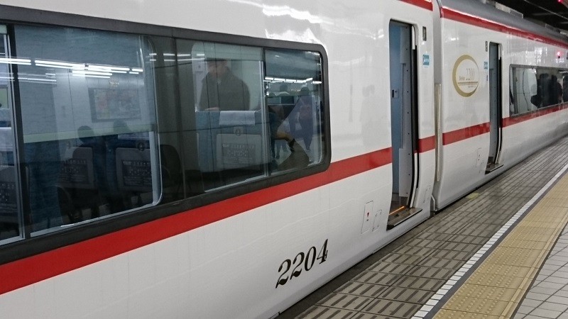 2016.11.12 名鉄 (13) 名古屋 - 岐阜いき特急 800-450