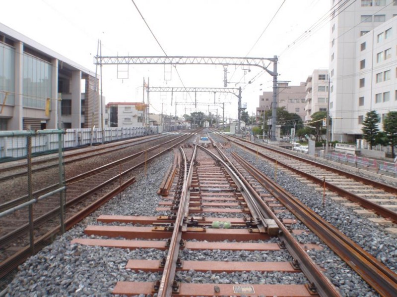 第3工区 (4) 阪神鳴尾駅～武庫川駅：（小松南町2丁目～1丁目付近）