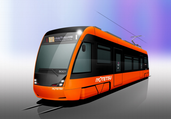 伊予鉄道5000がた路面電車