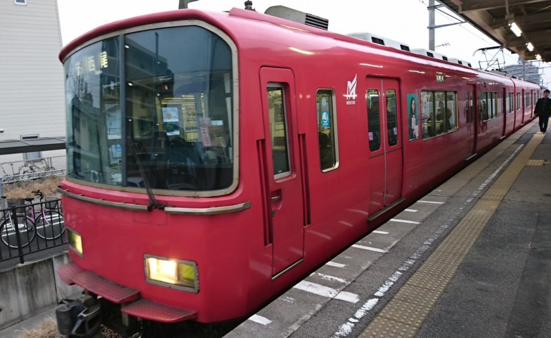 2017.1.29 東岡崎 (35) 古井 - 西尾いきふつう 1760-1080