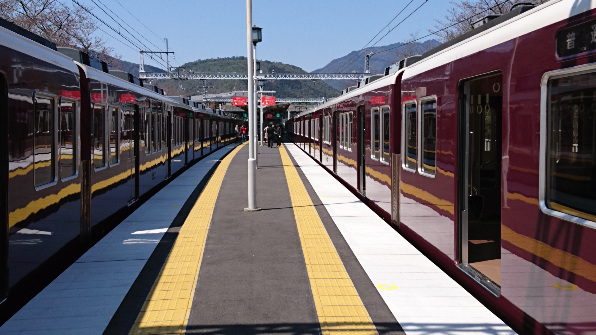 2017.4.2 阪急 (8) 嵐山=ホーム 1920-1080