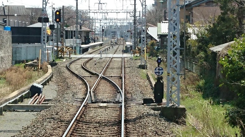 2017.4.2 阪急 (13) 桂いきふつう - 松尾大社 800-450