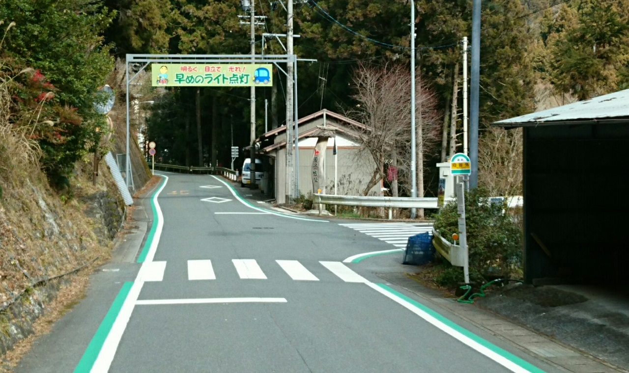 2018.1.11 みさくぼ (155) 北遠本線 - 向皆外（むかいがいと）バス停 1280-760