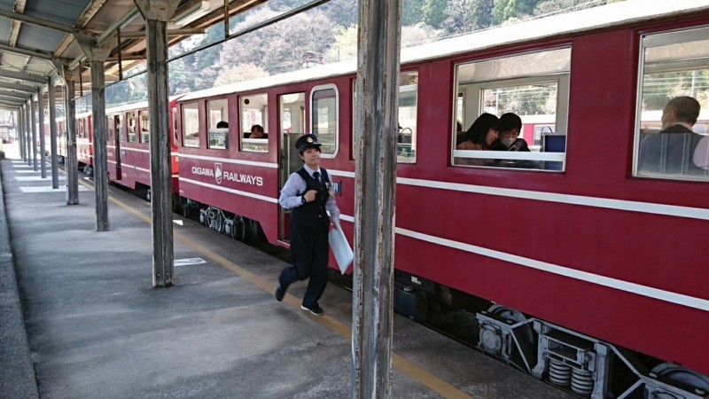 2018.3.28 かえり (28) 千頭 - 井川いき列車 1850-1040