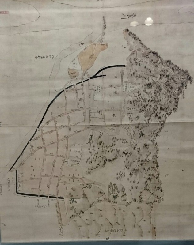 2018.5.4 岐阜市歴史博物館 (17) 江戸時代の岐阜の地図 1060-1340
