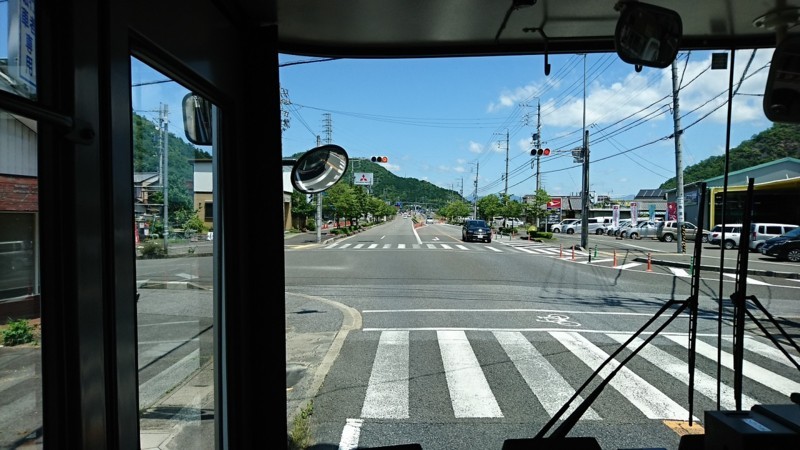 2018.6.1 岐阜 (43) 高富いきバス - 八代3丁目北交差点 1440-810