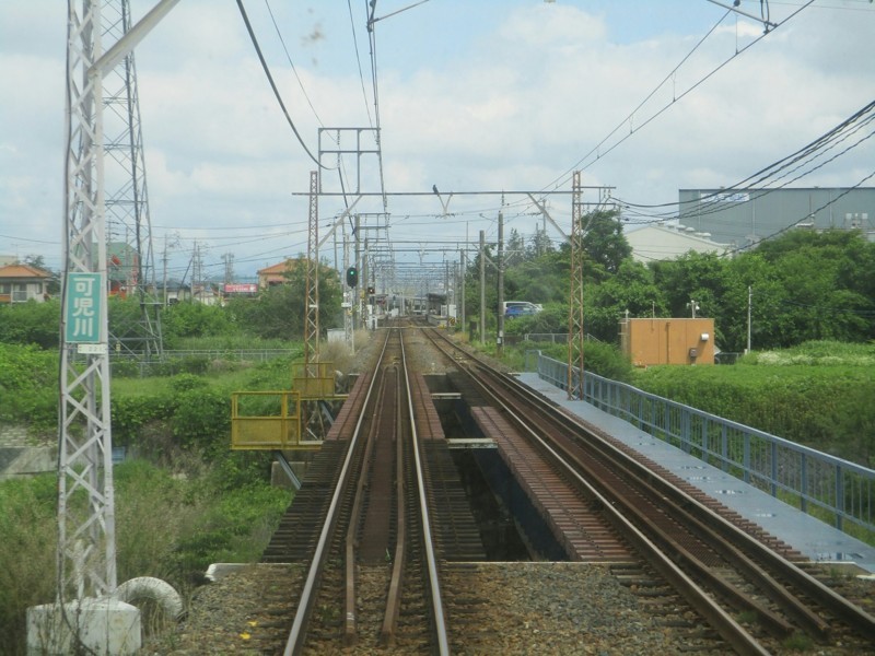 2018.6.7 みたけ (49) 新可児いきふつう - 可児川のかわ 1200-900