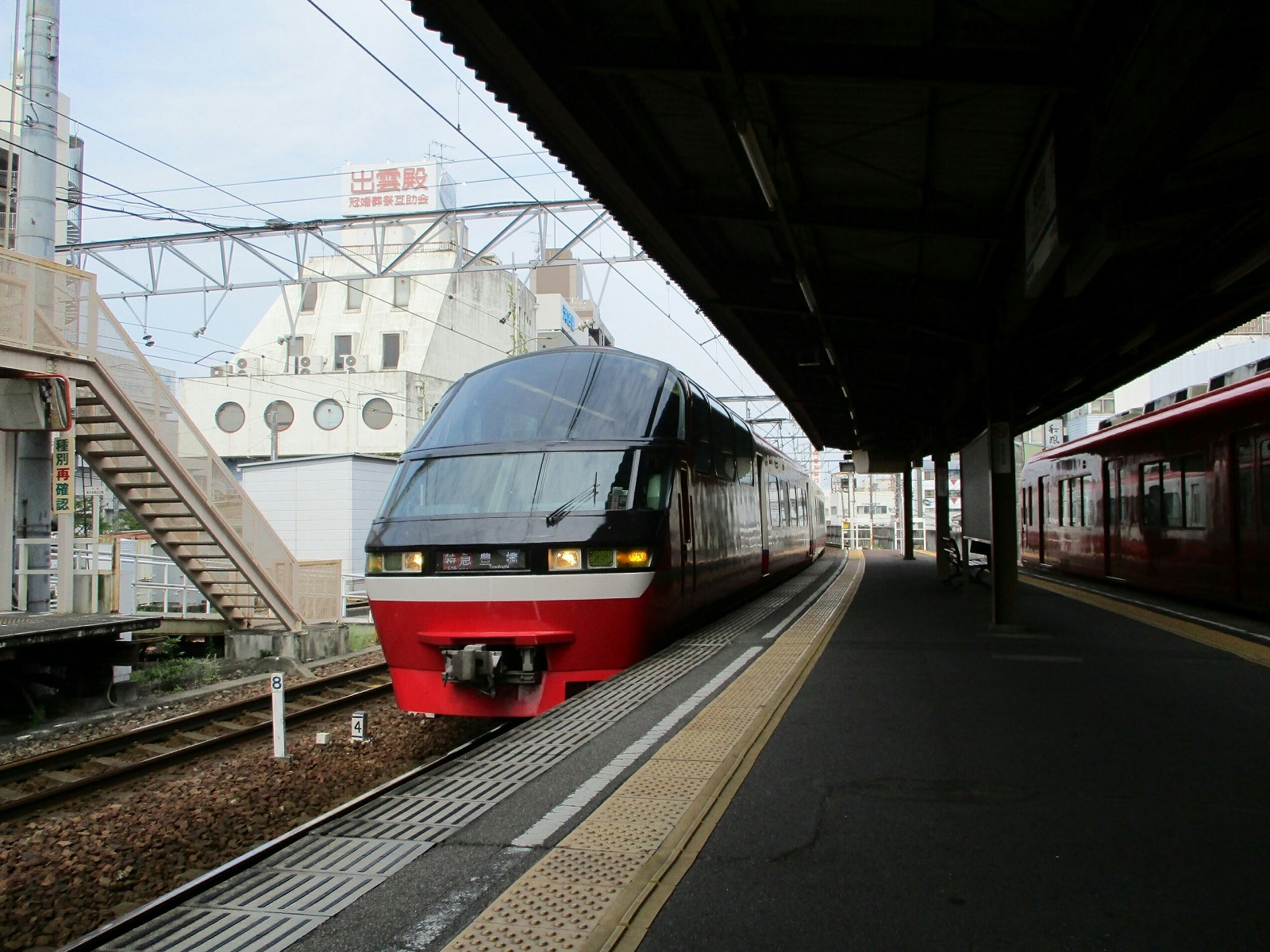 2018.7.17 (4) 東岡崎 - 豊橋いき特急 1600-1200