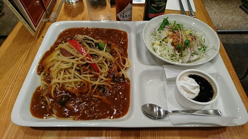 2018.10.18 (11あ) アルス - スパゲッティー定食 800-450