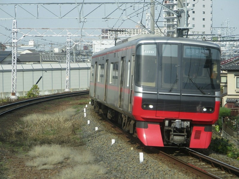 2018.12.1 (9) 新可児いき準急 - 枇杷島分岐点すぎ 1600-1200