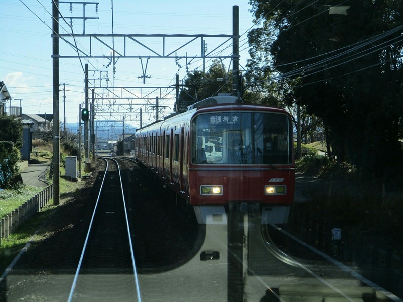 2019.1.3 (8) 豊橋いき急行 - 宇頭すぎ(岩倉いきふつう) 1600-1200