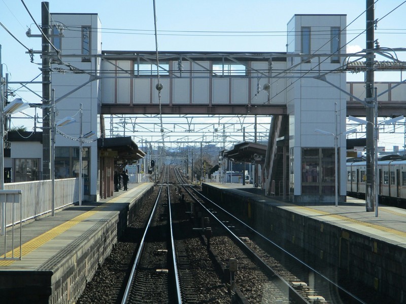 2019.1.3 (9) 豊橋いき急行 - 矢作橋 1600-1200