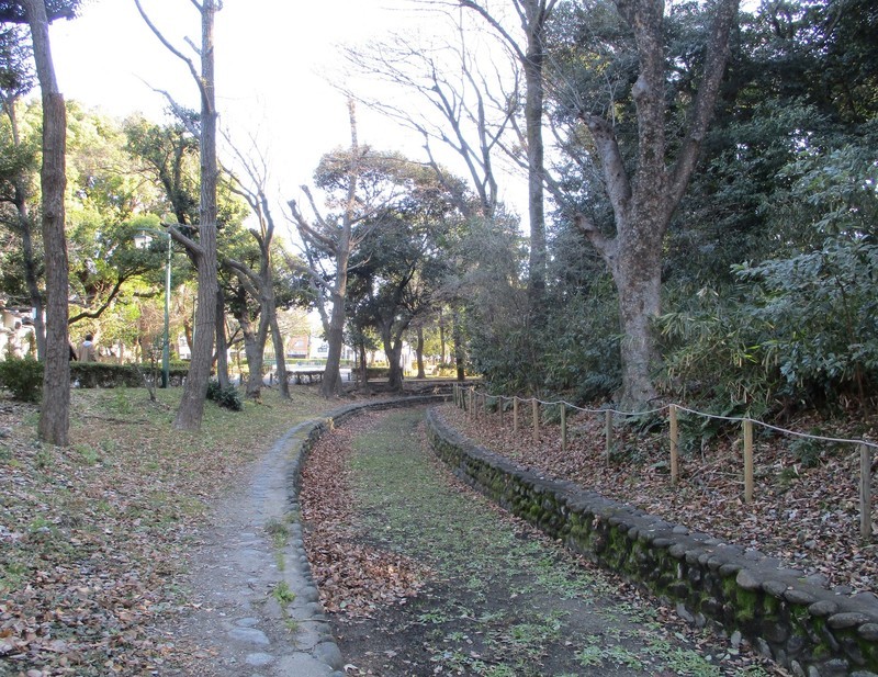 2019.1.16 (23) 断夫山古墳 - にしからきたにまわりこむ 1750-1350