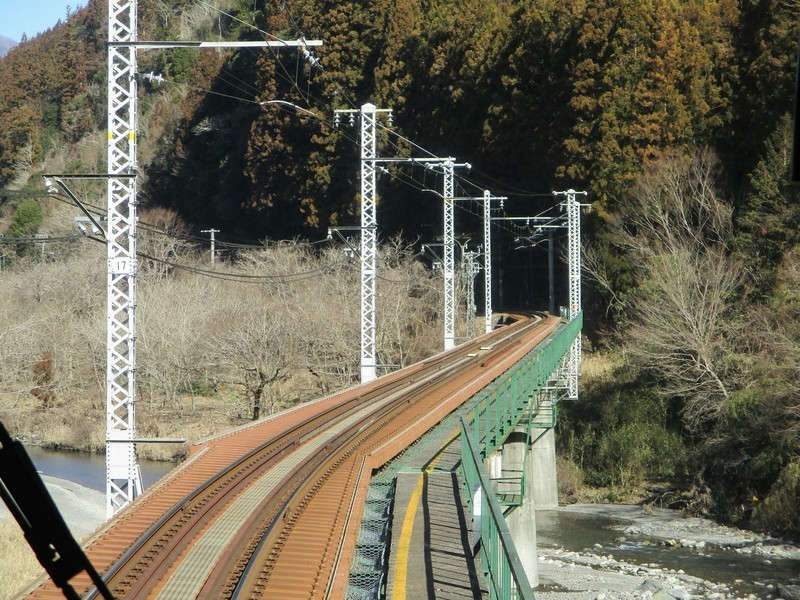 2019.1.24 (87) 飯田いき特急伊那路 - 城西向市場間（ブーメランばし） 2000-