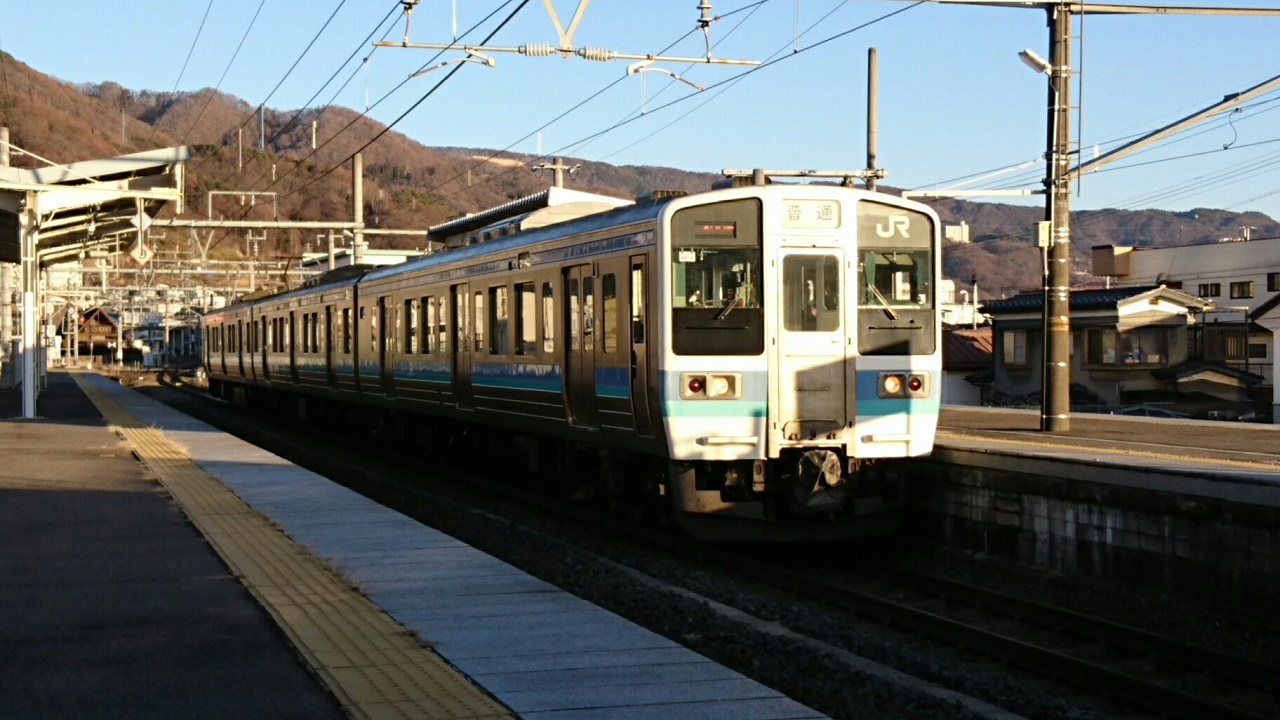 2019.1.24 (312) 下諏訪 - 松本いきふつう 1280-720