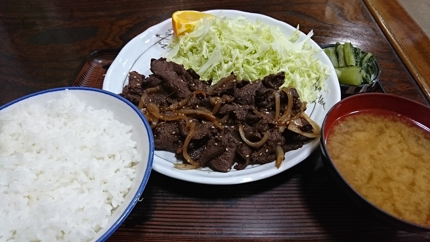 2019.1.24 (326) ヤマキ武居 - 馬肉のやきにく定食 1440-810