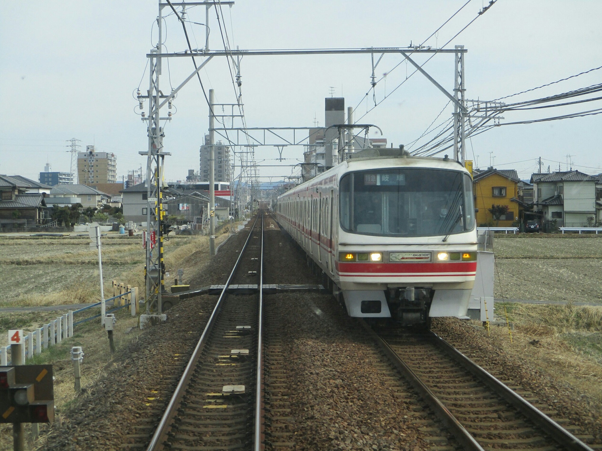 2019.2.10 (10) 東岡崎いきふつう - 宇頭矢作橋間（岐阜いき特急） 2000-1500