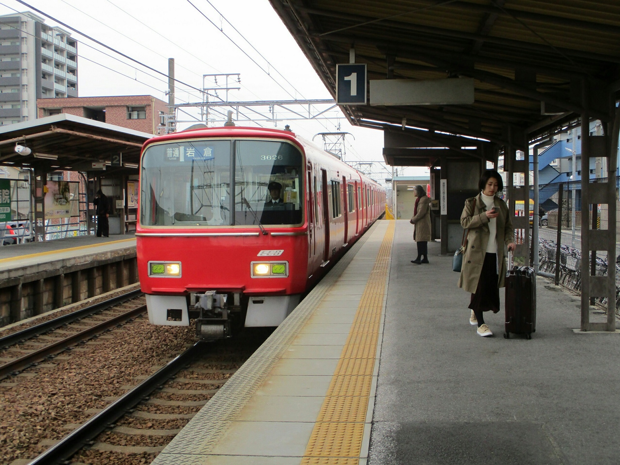 2019.2.15 (46) 牛田 - 岩倉いきふつう 2000-1500