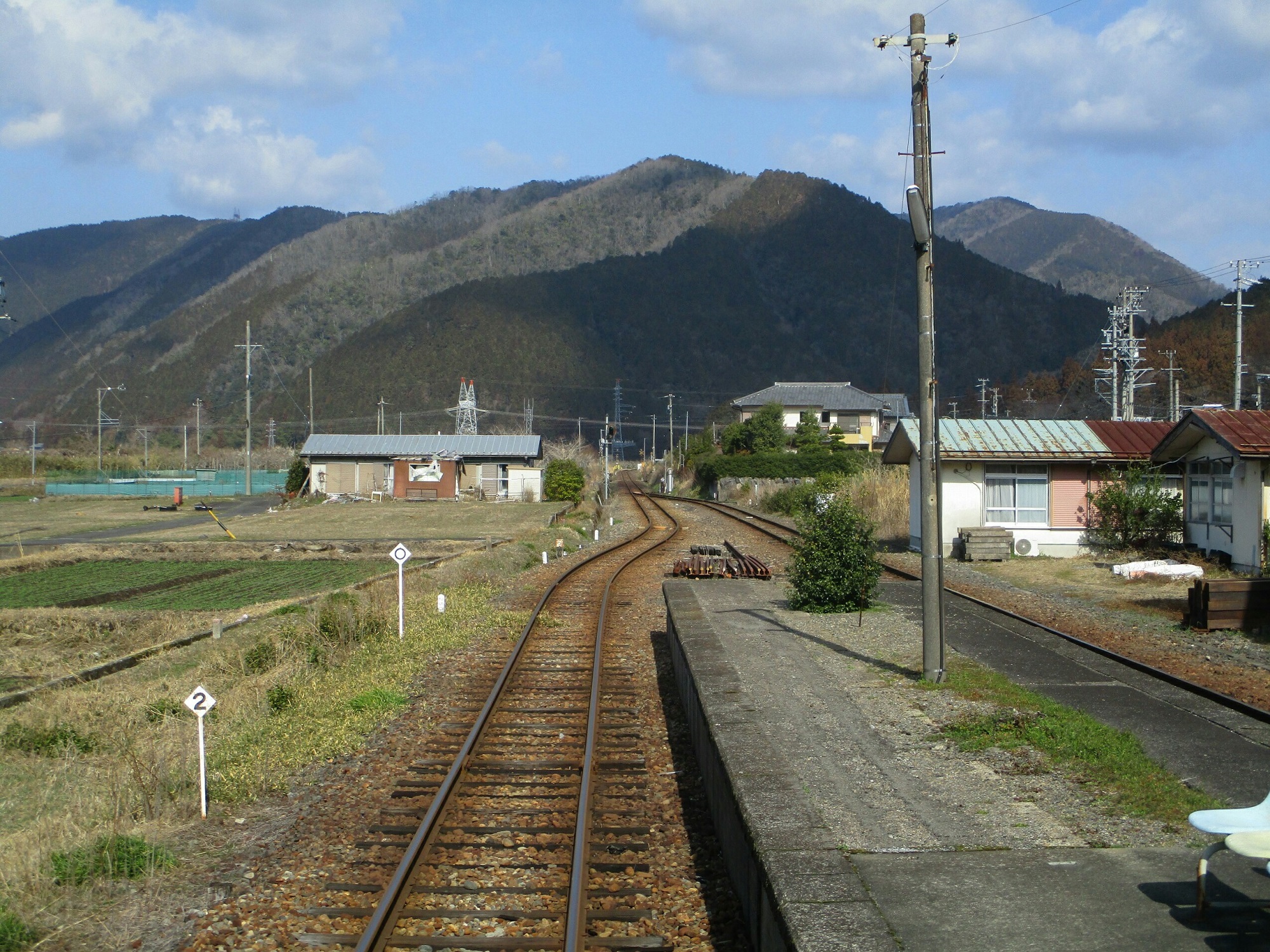 2019.3.1 (73) 樽見いきふつう - 神海しゅっぱつ 2000-1500