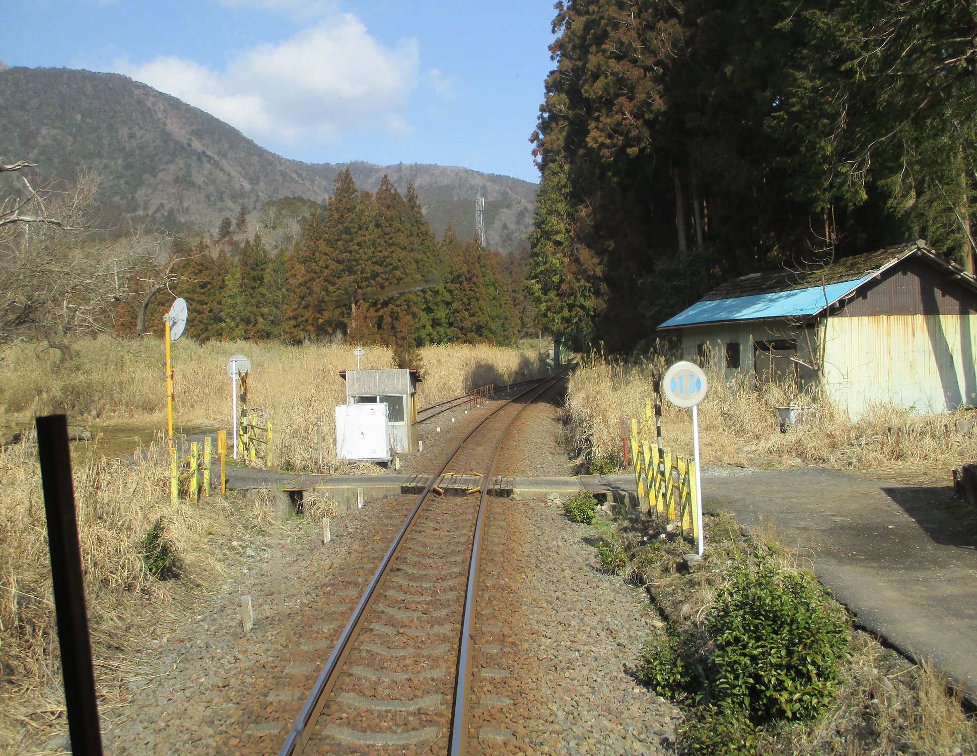 2019.3.1 (95) 樽見いきふつう - 日当高尾間（退避線） 1940-1500