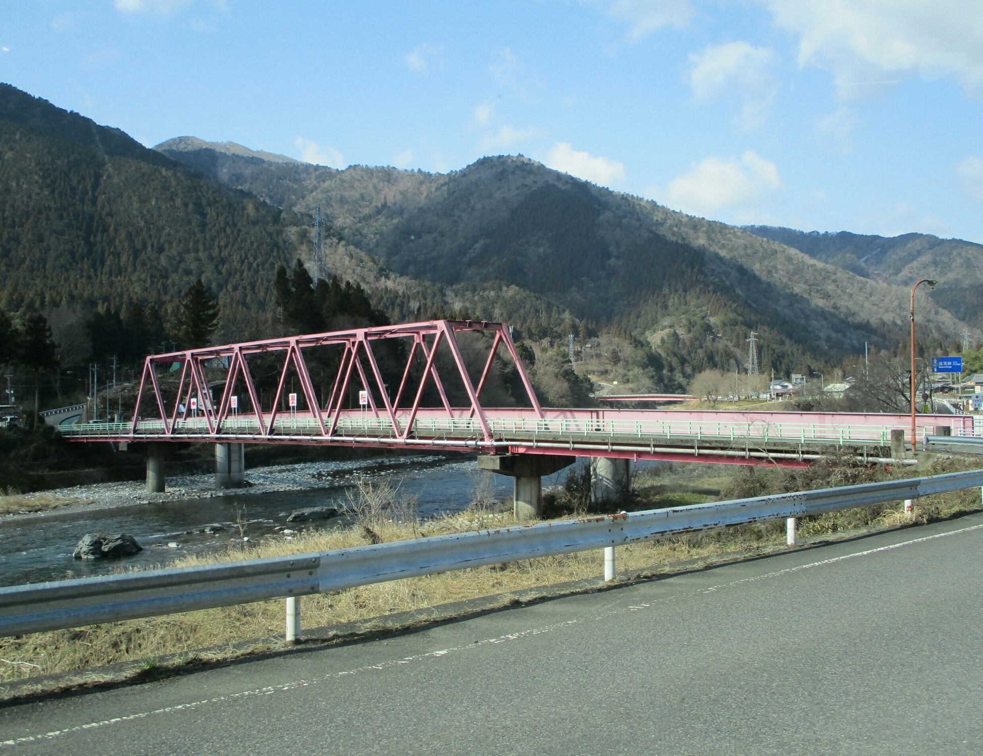 2019.3.1 (116) うすずみ温泉バス - 根尾川 1950-1500