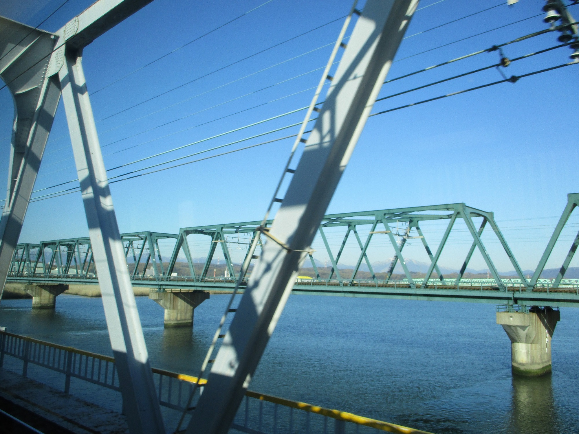 2019.3.18 (7) 大阪難波いき特急 - 揖斐川をわたる 2000-1500