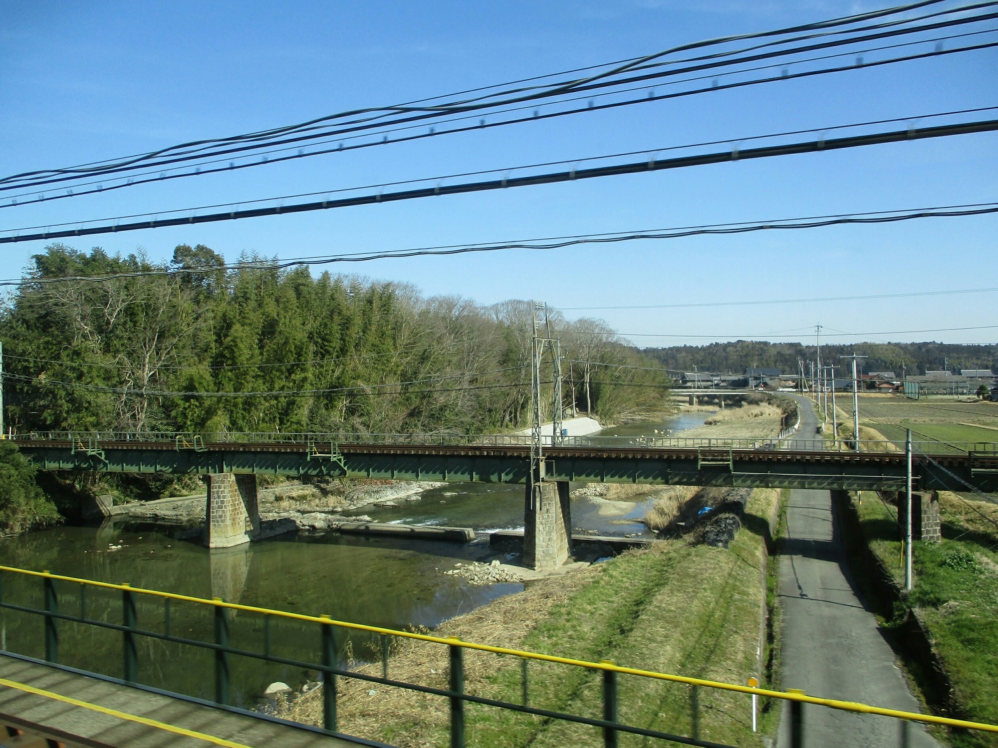 2019.3.18 (19) 大阪難波いき特急 - 木津川をわたる 2000-1500