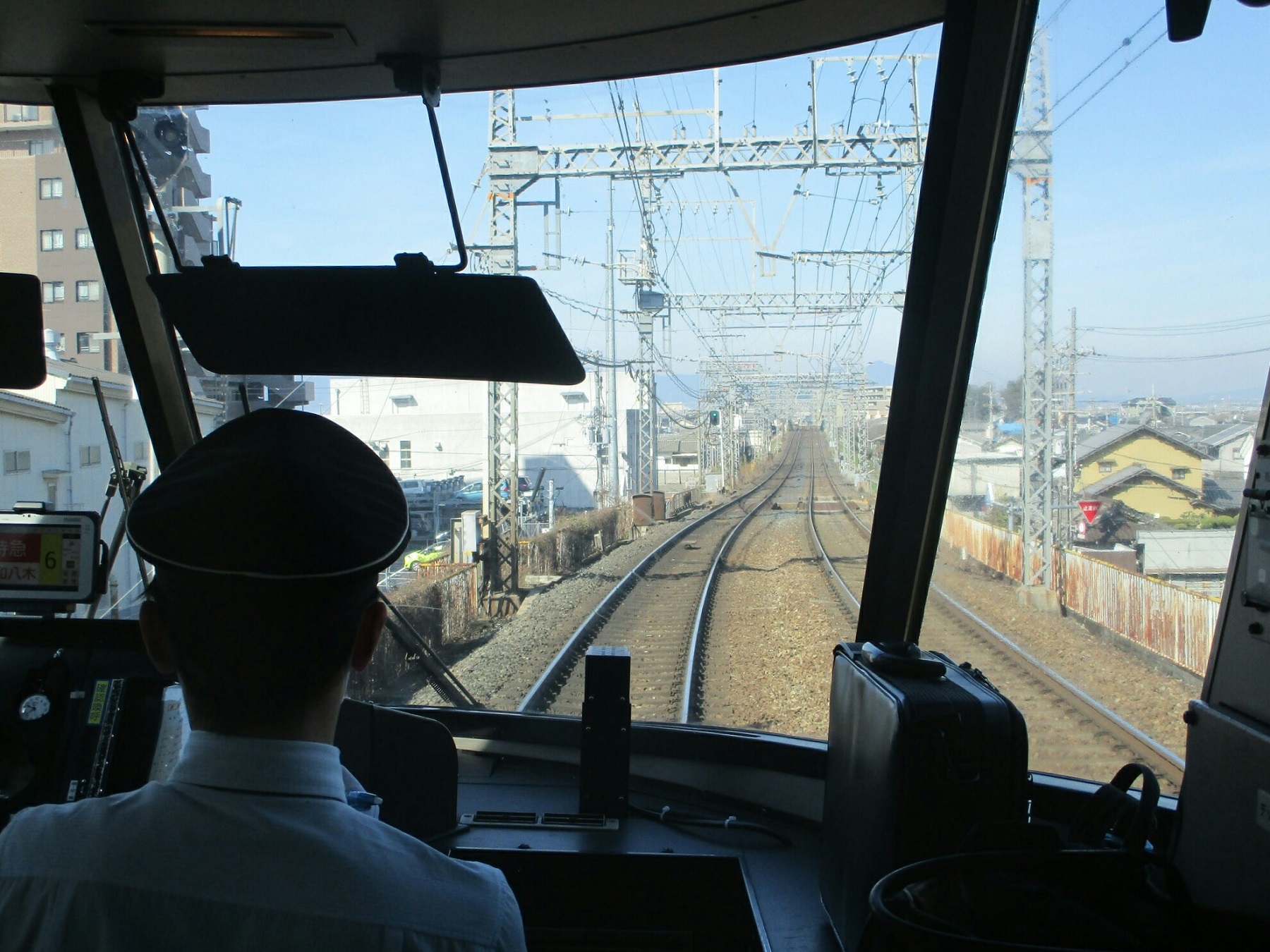 2019.3.18 (29) 大阪難波いき特急 - 桜井のへん 1800-1350