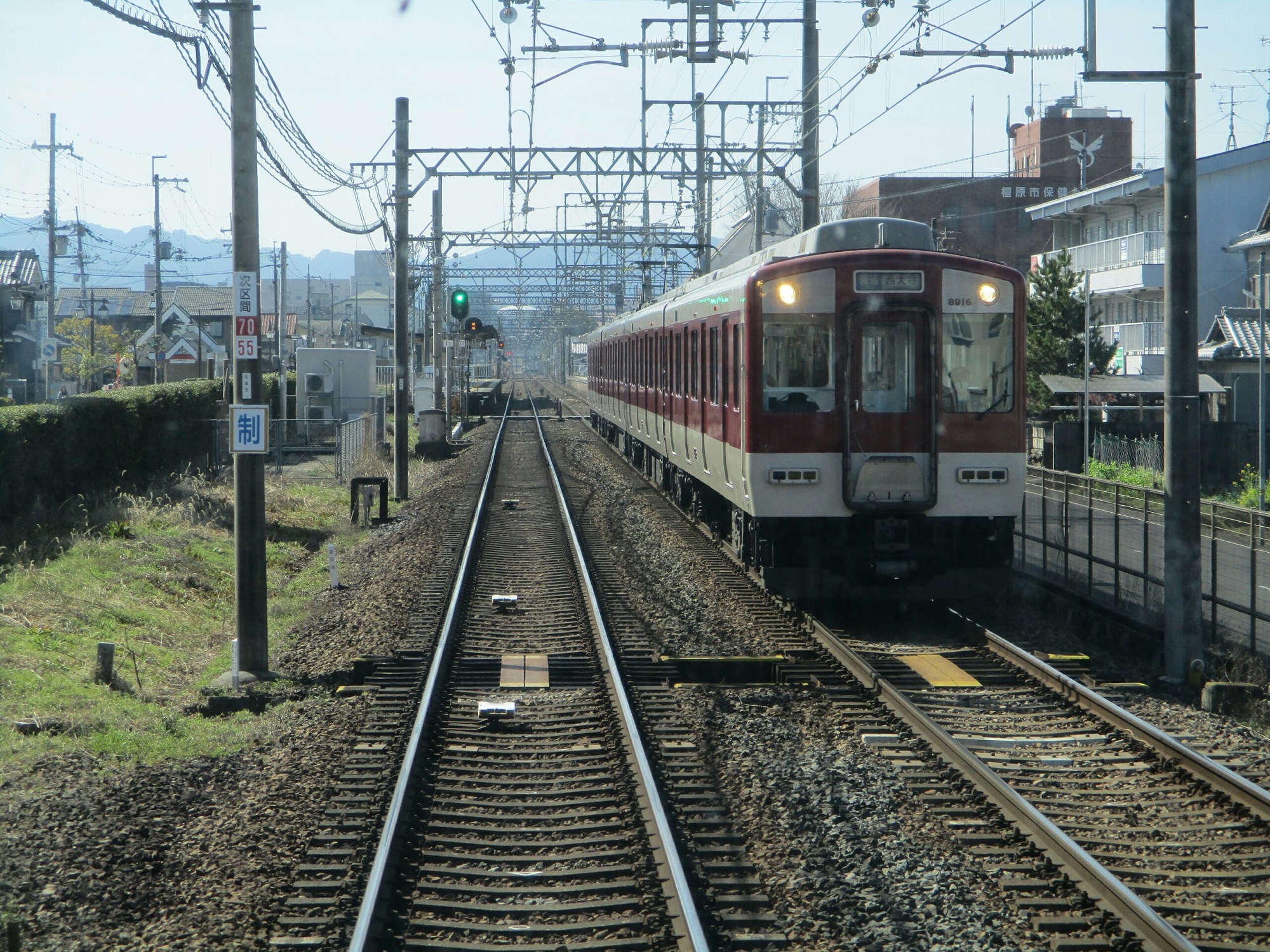 2019.3.18 (45) 橿原神宮前いき急行 - 畝傍御陵前てまえ(大和西大寺いきふつう) 2000-1500