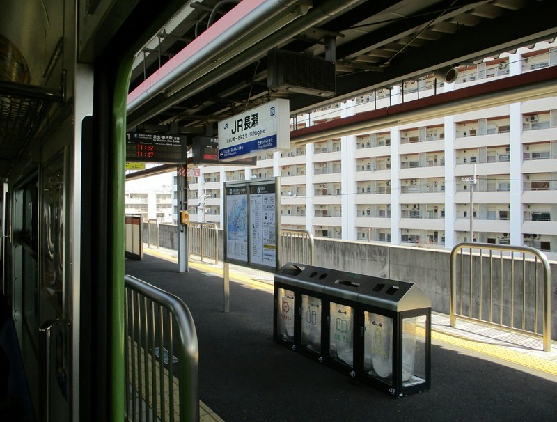 2019.3.18 (137) 新大阪いきふつう - JR長瀬 1980-1500