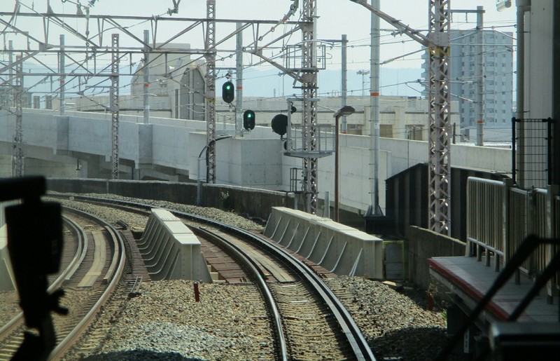 2019.3.18 (156) 新大阪いきふつう - 鴫野（うしろむき） 1600-1030