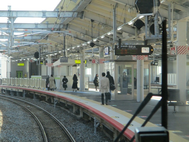 2019.3.18 (158) 新大阪いきふつう - 鴫野（うしろむき） 1600-1200