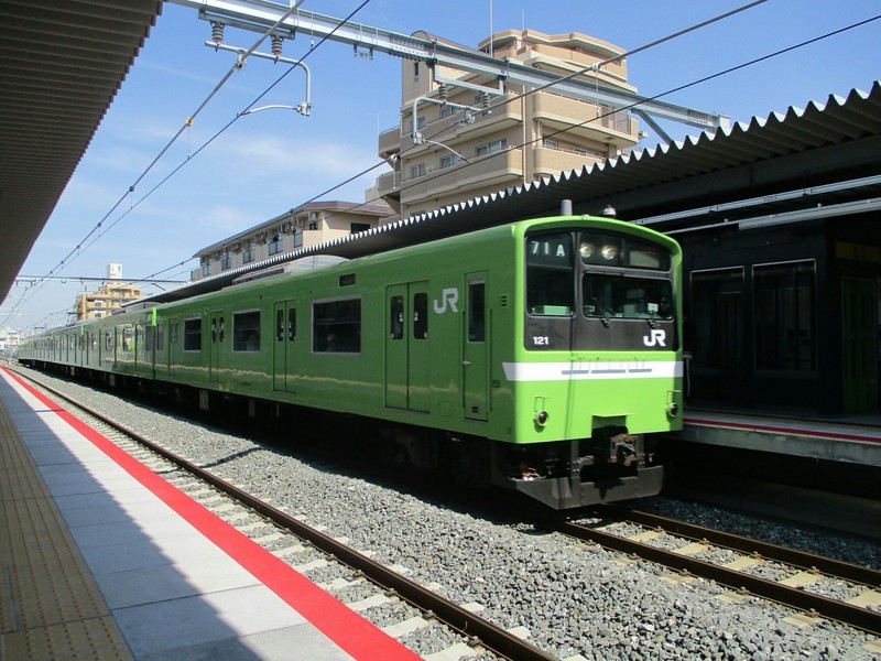 2019.3.18 (166) JR野江 - 久宝寺いきふつう 2000-1500