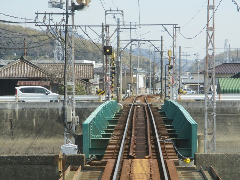 2019.3.26 (22) 蒲郡いきふつう - 矢崎川をわたる 1600-1200
