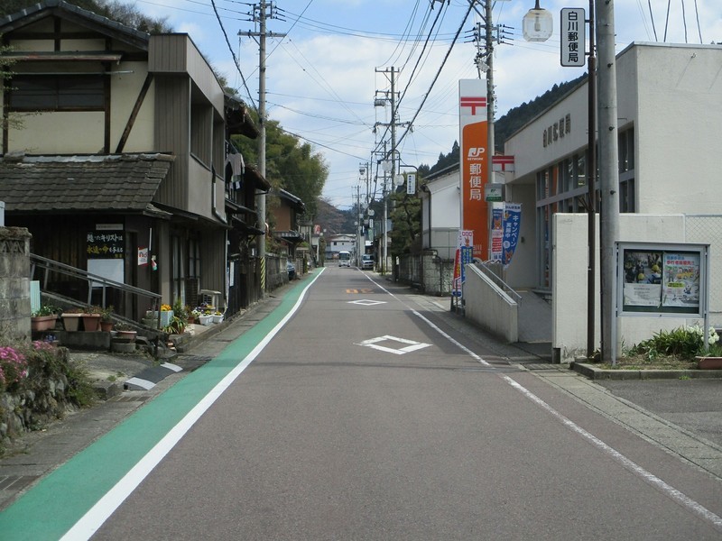 2019.4.4 (129) 白川町 - きたどおり（郵便局） 2000-1500