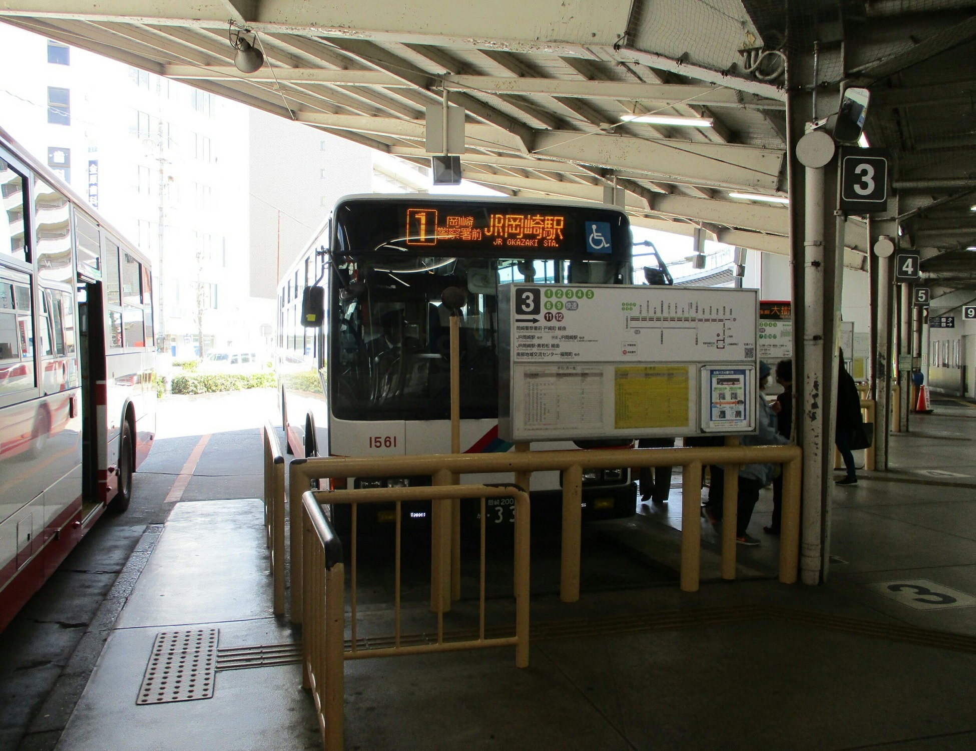 2019.4.9 (6) 東岡崎 - JR岡崎駅いきバス 1950-1500