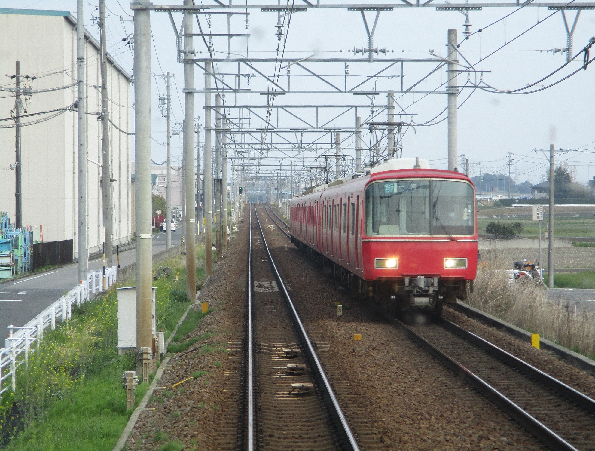 2019.4.21 (10) 東岡崎いきふつう - しんあんじょう宇頭間（一宮いき急行） 1980-1500