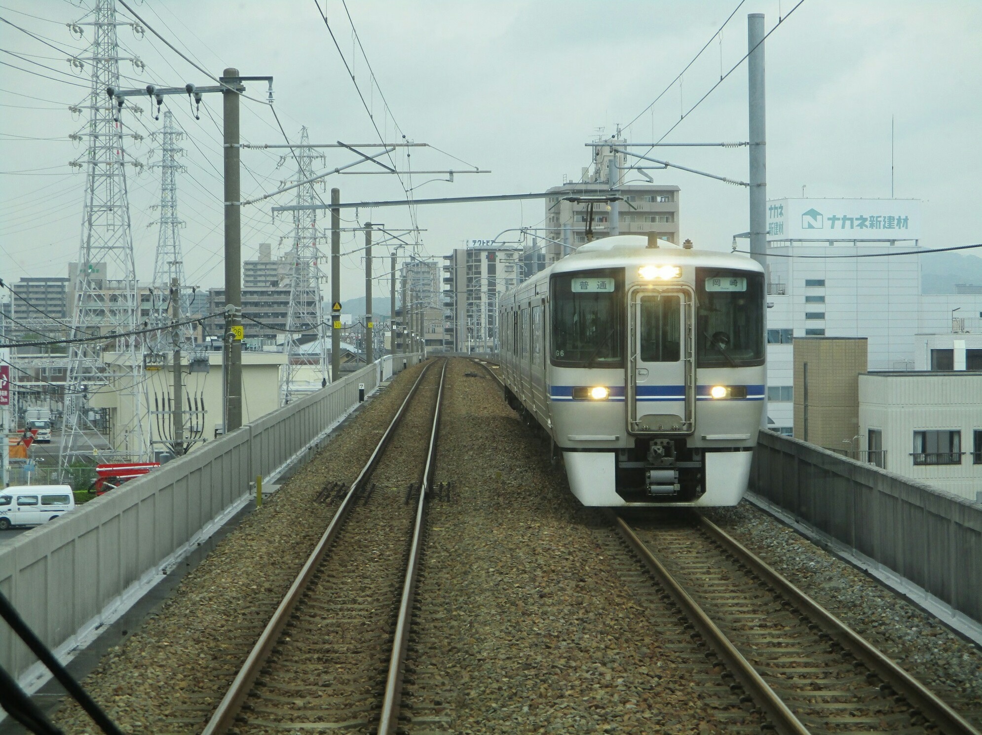 2019.4.25 (21) 高蔵寺いきふつう - 中岡崎北岡崎間(岡崎いきふつう) 1990-1490