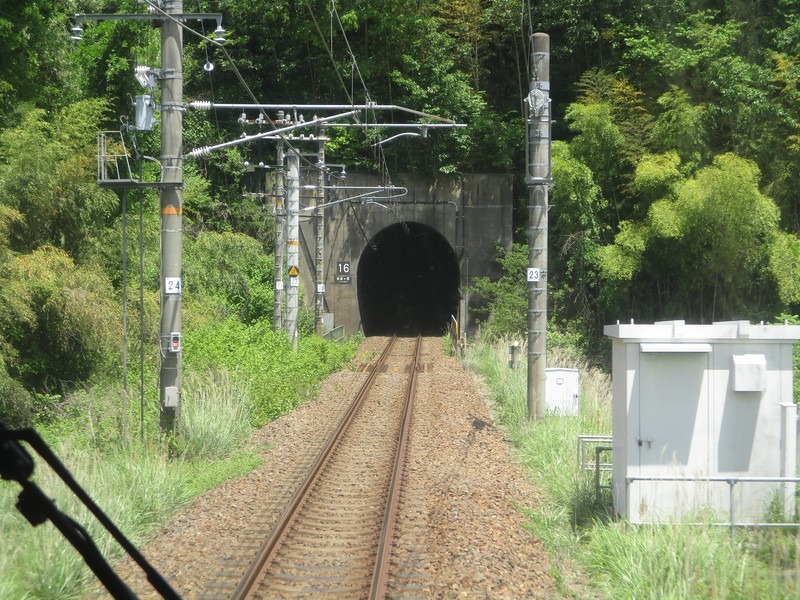 2019.5.22 (54) 中津川いき快速 - 武並恵那間（新槙ヶ根トンネル） 2000-1500