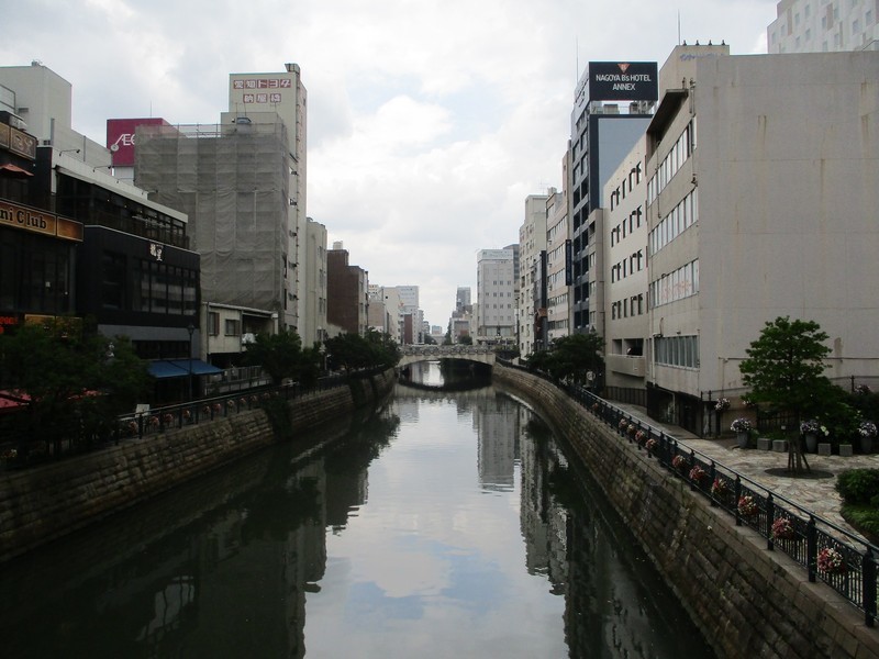 2019.6.11 (65) 堀川 - 納屋橋からかわかみをみる 1600-1200