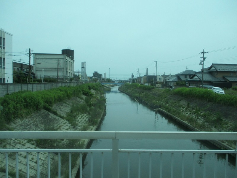 2019.6.18 (15) 起いきバス - 三条橋をわたる(野府川) 1600-1200