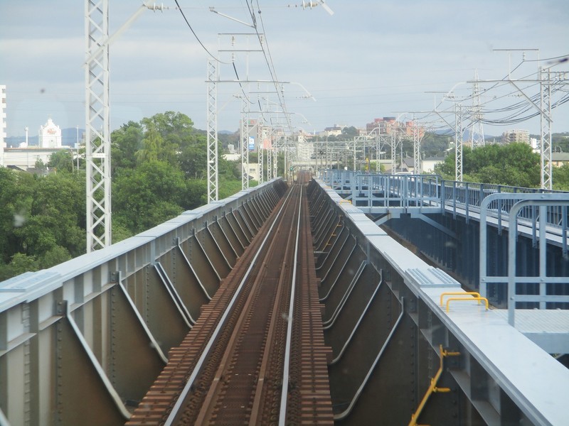 2019.9.14 (11) 東岡崎いきふつう - 矢作川をわたる 1400-1050