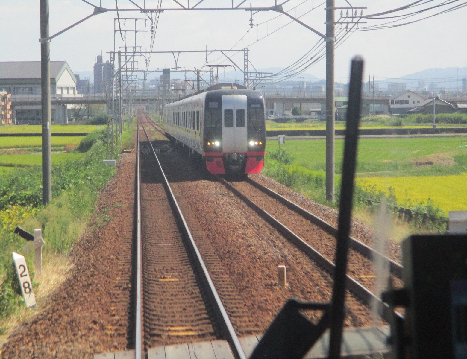 2019.9.30 (8) 東岡崎いきふつう - 宇頭矢作橋間（岐阜いき特急） 1560-1200