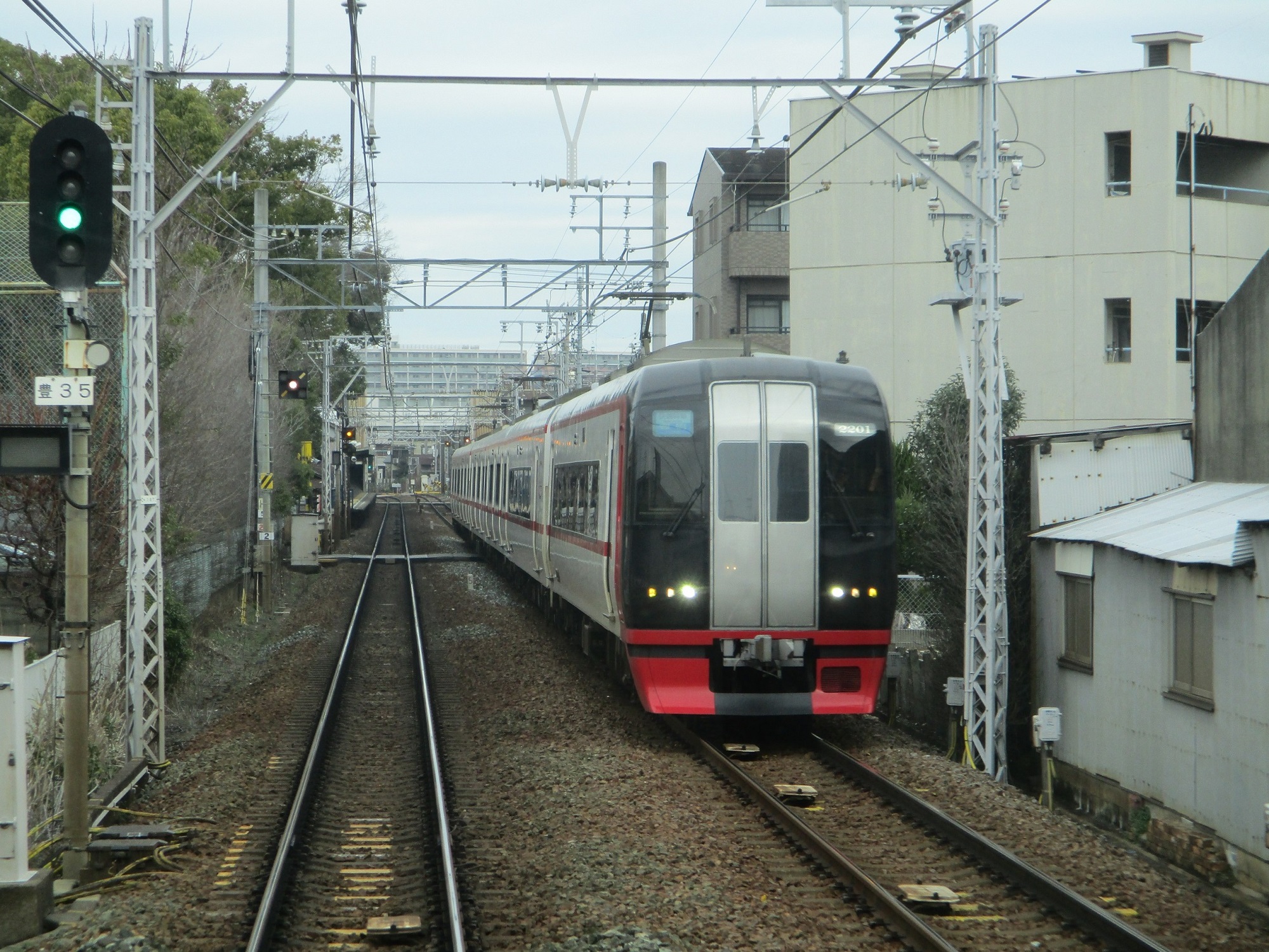 2020.1.28 (12) 桜てまえ（豊橋いき快速特急） 2000-1500