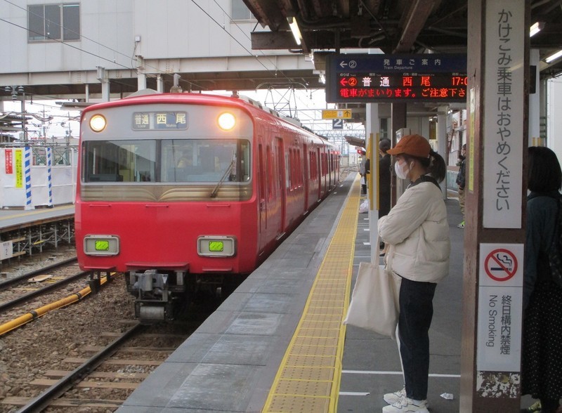 2020.3.7 (30) しんあんじょう - おりかえし西尾いきふつう 1770-1300