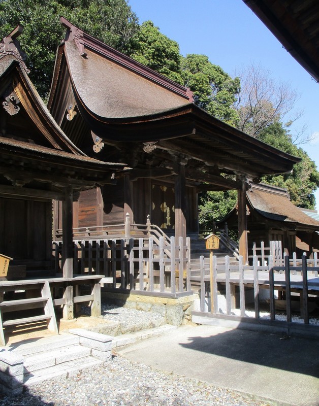 2020.3.24 (8) 幡頭神社 - 本殿（ひだりから） 1460-1860