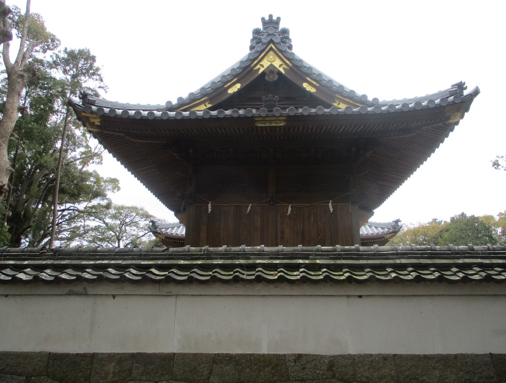 2020.3.28 (6) 古井神社 - 背面 1980-1500