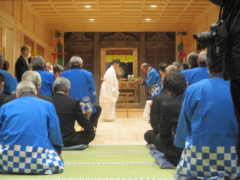 2020.3.28 (27) 古井神社本遷座祭 - 本殿で儀式 1600-1200