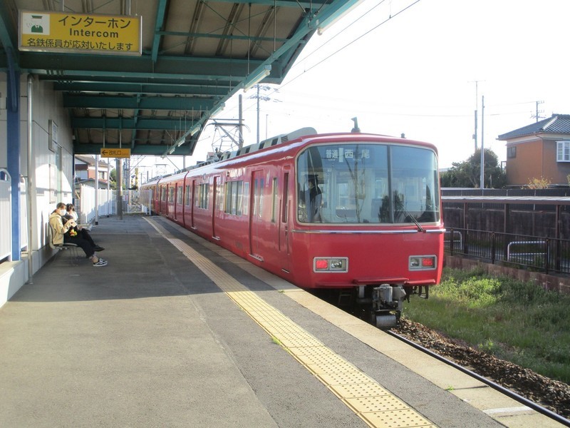 2020.4.6 (2) 堀内公園駅 - 西尾いきふつう 2000-1500